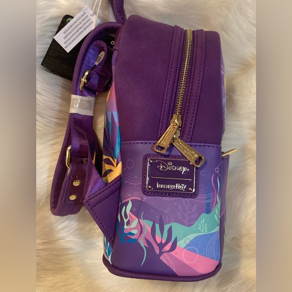 Loungefly Disney Ariel Castle mini backpack - Picture 2 of 5